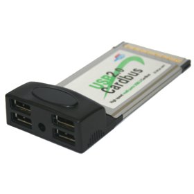 USB 2.0 para ordenador portatil expacion pcmcia universal windows linux 4 puertos